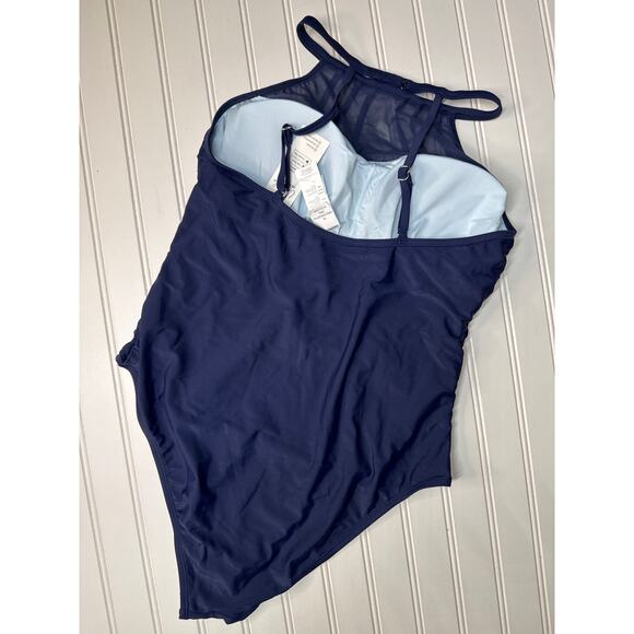 NWT Cupshe One Piece Swimsuit Cutout Tummy Control One Piece Swimsuit BUNDLE XL - Picture 7 of 7